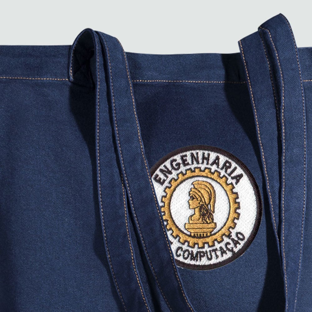 Ecobag Jeans Bordada