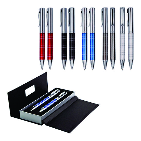 Estojo personalizado para 1 ou 2 esferográficas