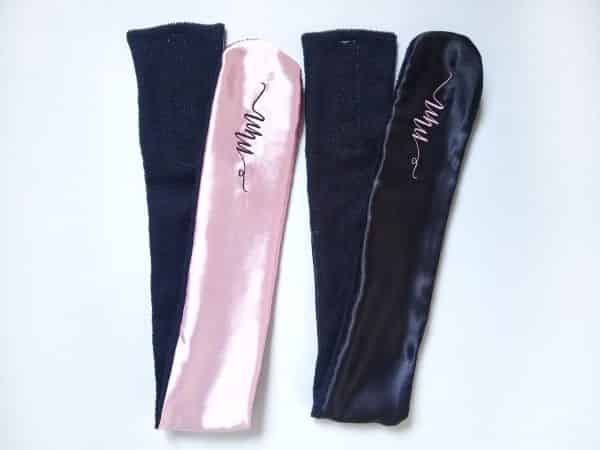 Faixa de cabelo skincare limpeza de pele personalizada