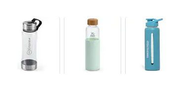 Garrafas de Água Vidro Personalizadas