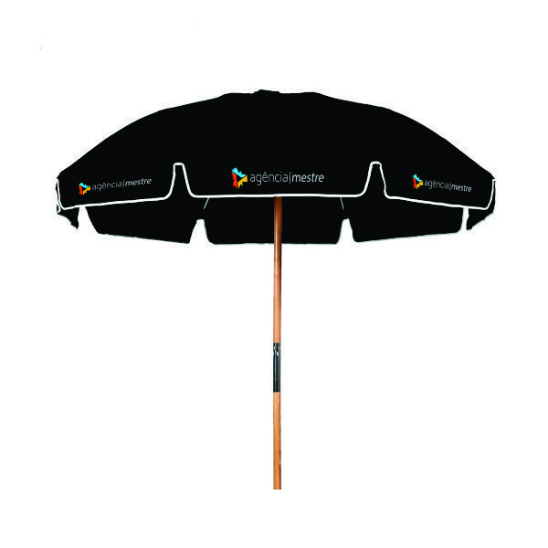 Guarda Sol Preto Personalizado