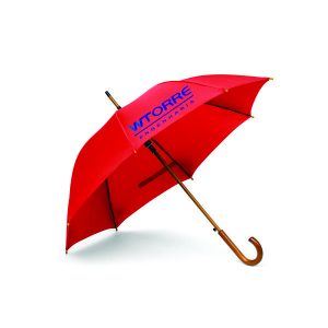 Guarda-chuva Poliéster 190T Pega em Madeira