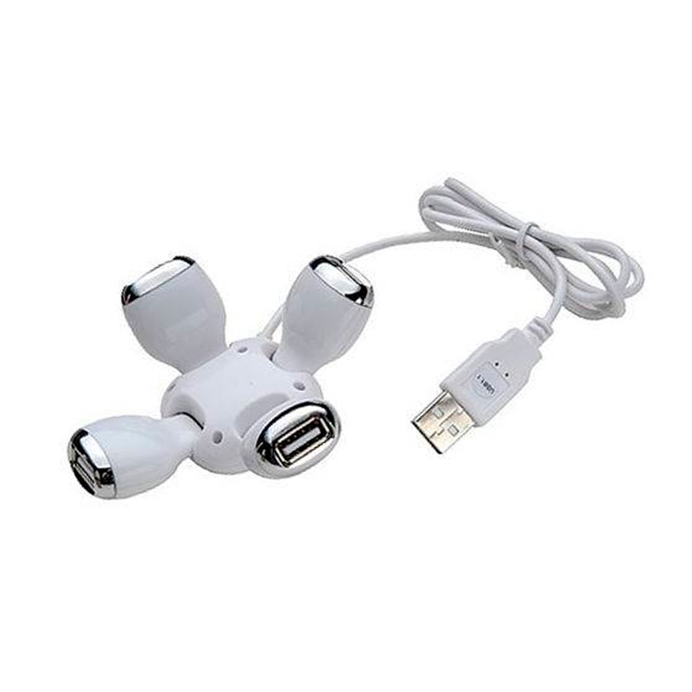 Hub Formato Estrela 4 portas USB