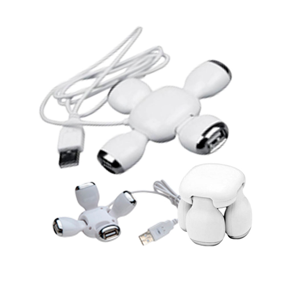 Hub Formato Estrela 4 portas USB