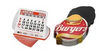 Imã de geladeira personalizado natal