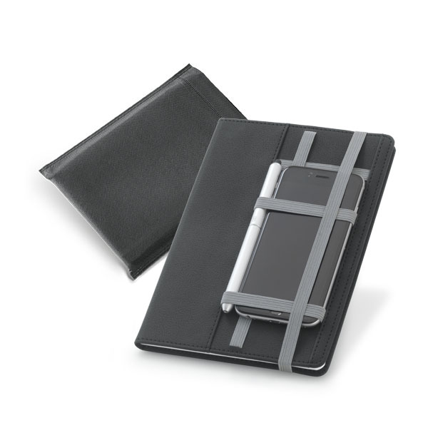 Caderno capa dura sintético