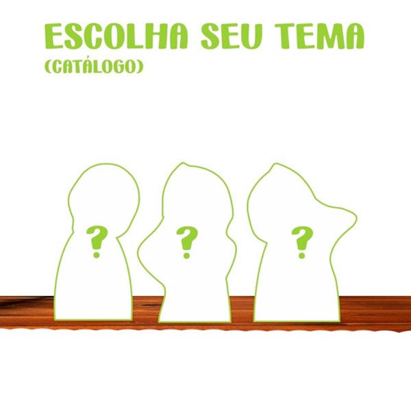 Kit 3 Displays Personalizado Mesa