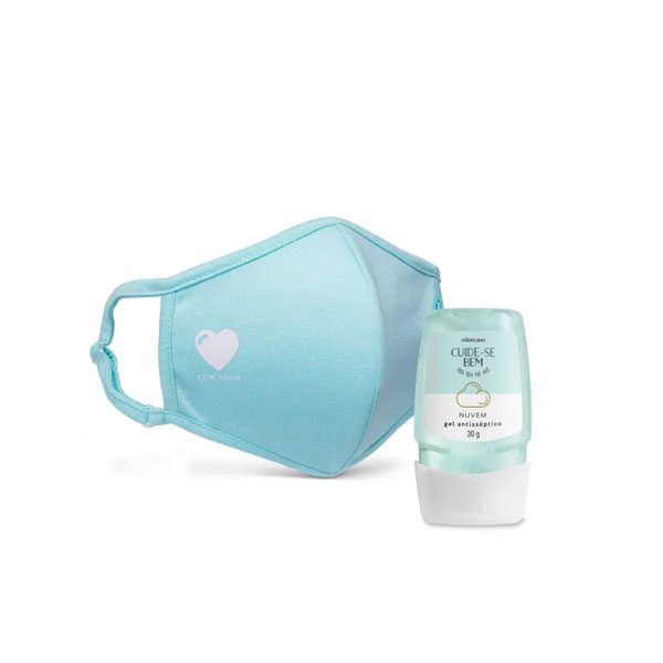 Kit Álcool e Gel e Máscara