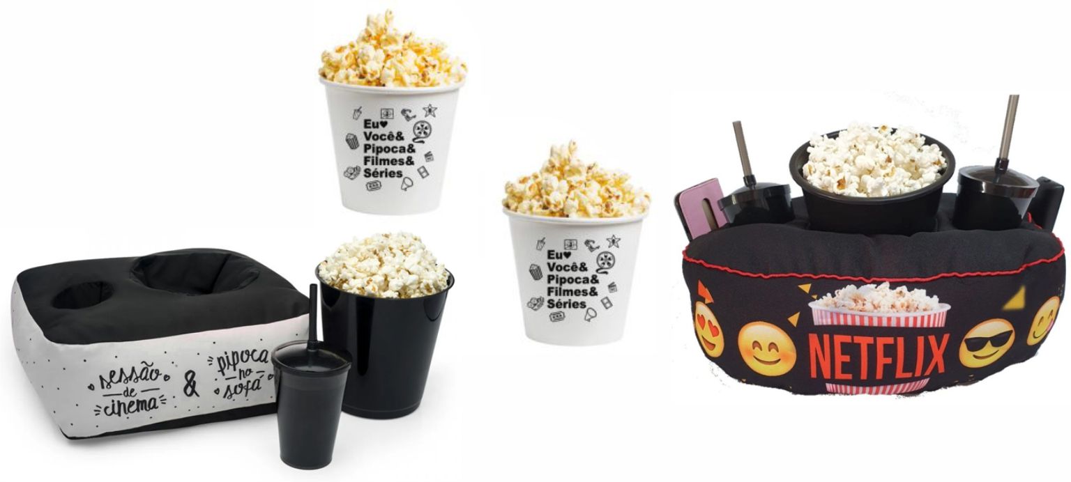 Almofada Kit Pipoca Personalizada