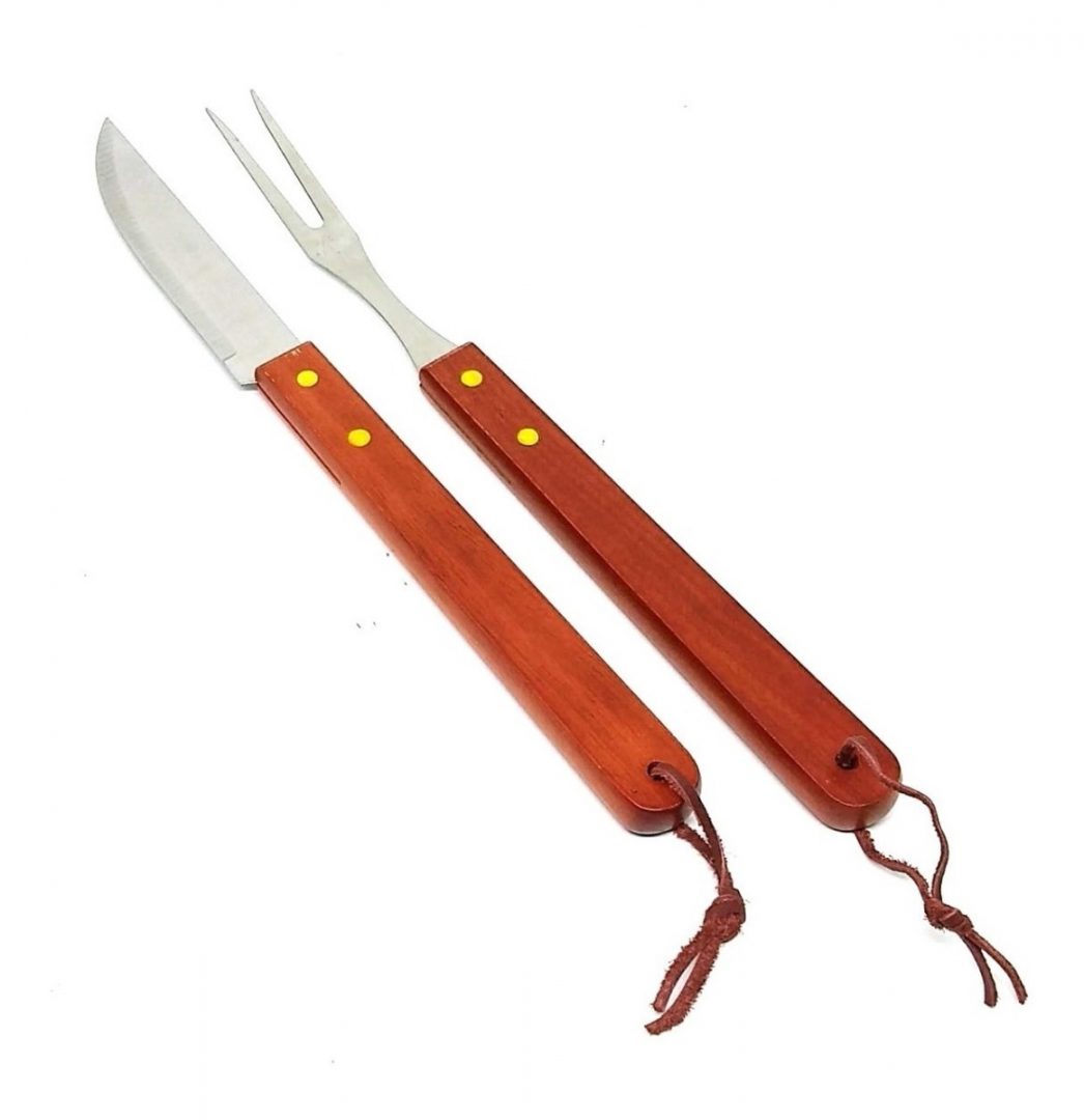 Kit Garfo e Faca para Churrasco