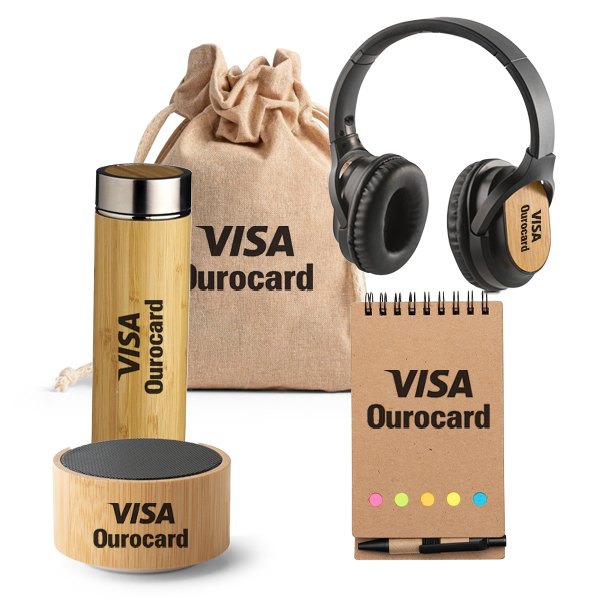 Kit Boas Vindas Ecológico Personalizado