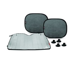 Kit Protetor De Parabrisa Metalizado Tapa Sol Veicular