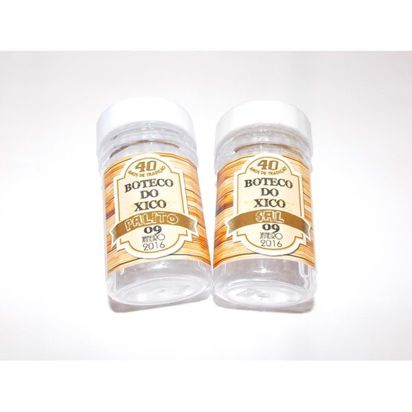 Kit Saleiro + Paliteiro – Boteco Rústico