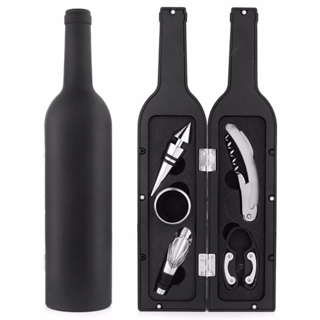 Kit Vinho com formato em garrafa
