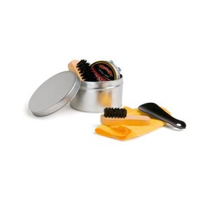 Kit caixa de engraxar e polimento de sapato personalizado
