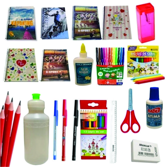 Kit escolar infantil