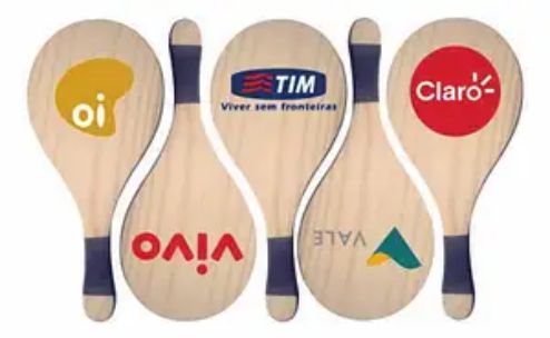 Kit Frescobol Personalizado – Diversão ao Sol