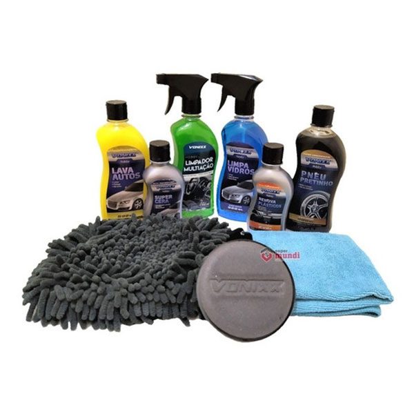 Kit limpeza automotiva
