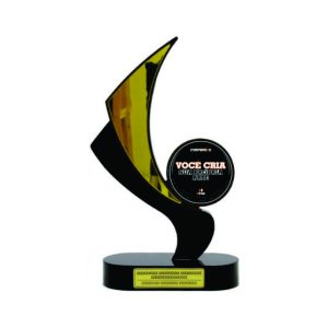Mini troféu personalizado