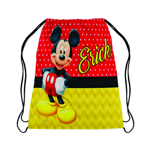 Mochila personalizada lembrancinha