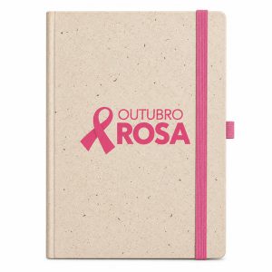 Moleskine Outubro Rosa Personalizada