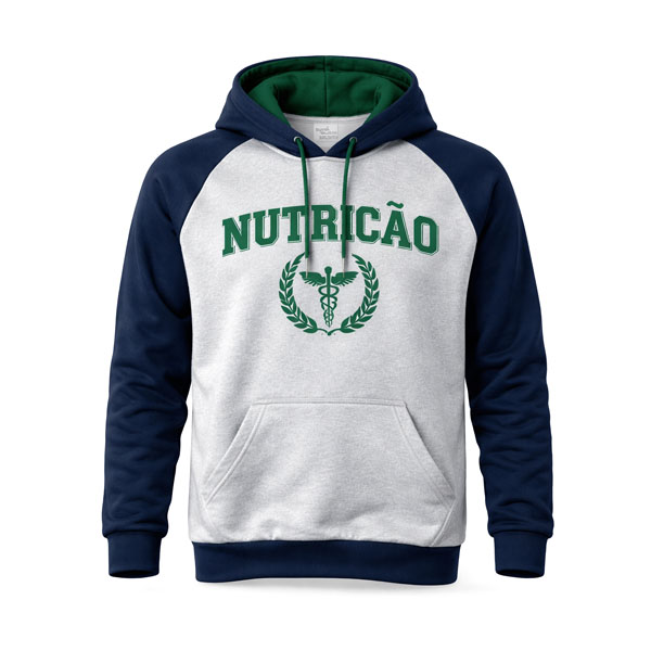 Moletom Manga Raglan