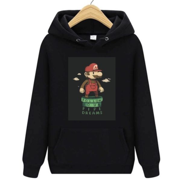 Moletom Super Mario Personalizado – Seu Personagem Favorito em Estilo