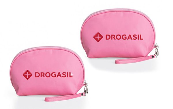 Necessaire Feminina de Nylon Personalizada