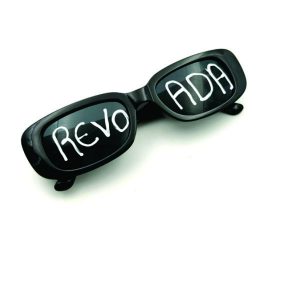 Óculos Color Estilo Revoada Lentes Escritas