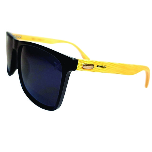 Óculos Hastes Bambu Personalizado