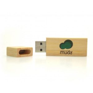 PEN DRIVE BAMBU RETO PERSONALIZADO