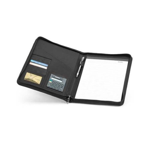 Pasta convenção com calculadora