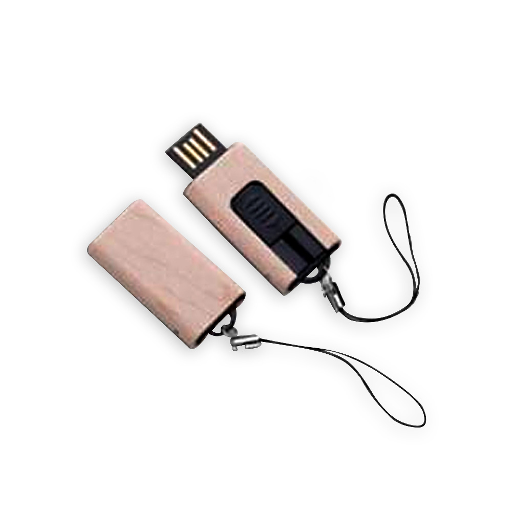 Pen Drive Ecológico de Madeira
