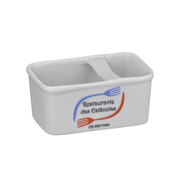 Porta adoçante personalizado