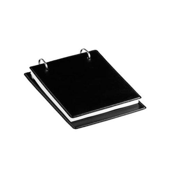 Porta-bloco de couro