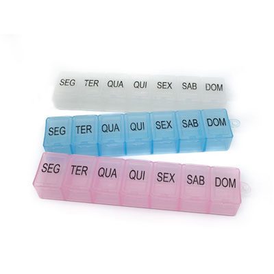 Porta comprimidos diário