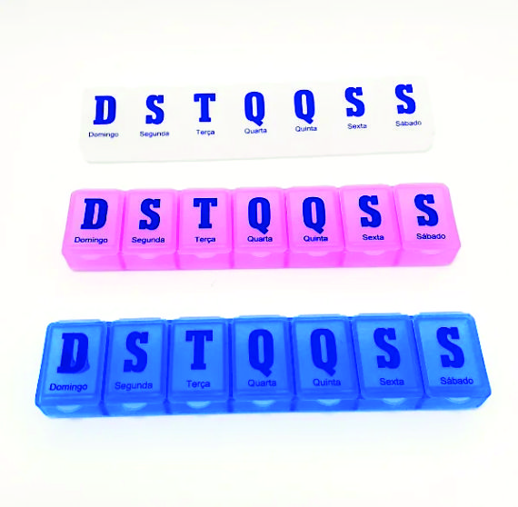 Porta comprimidos semanal