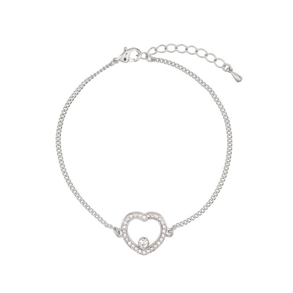 Pulseira Swarovski Heart