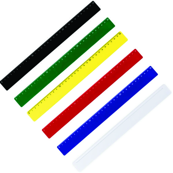 Régua pvc personalizada