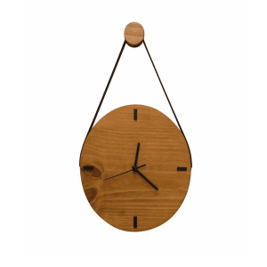 Relógio Ecológico de Madeira