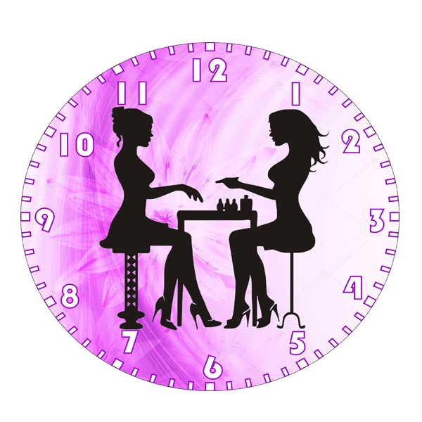Relógio de Parede Manicure
