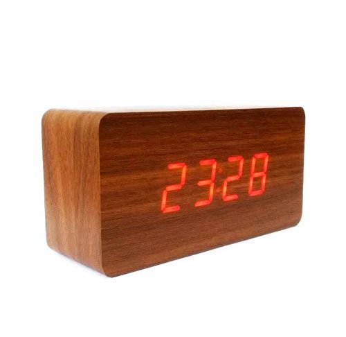 Relógio despertador de mesa