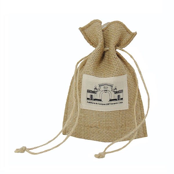 Saco Em Juta com Cordão