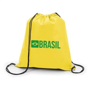 Saco Mochila em TNT com Impressão em Silk