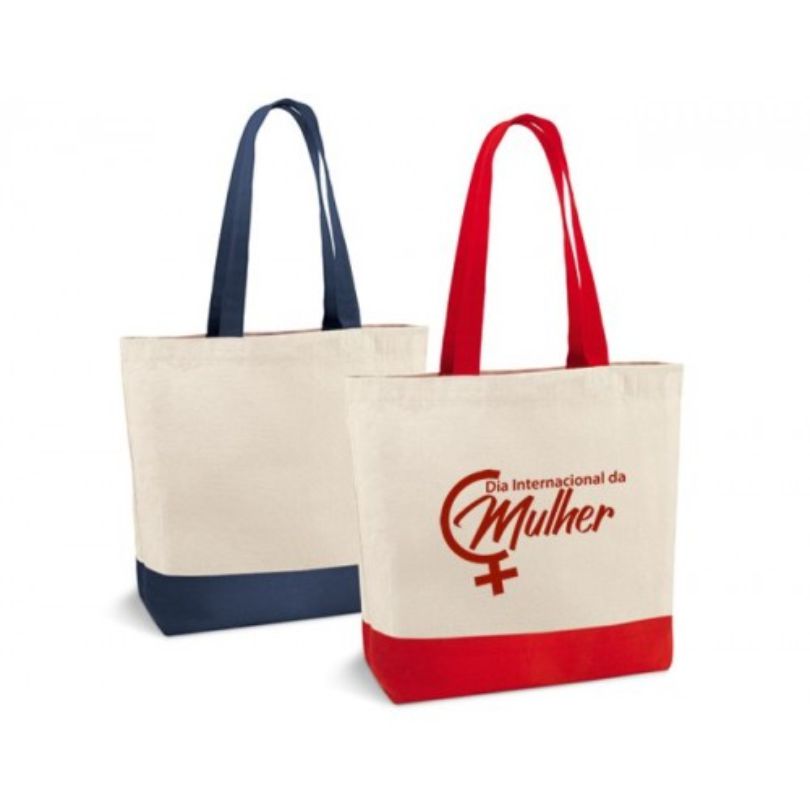 Saco de Algodão Bi-Color Personalizado