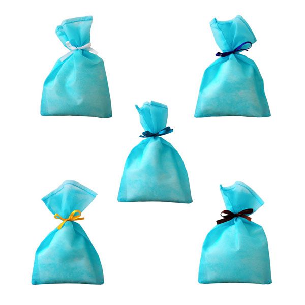 Saco de TNT Azul Personalizado