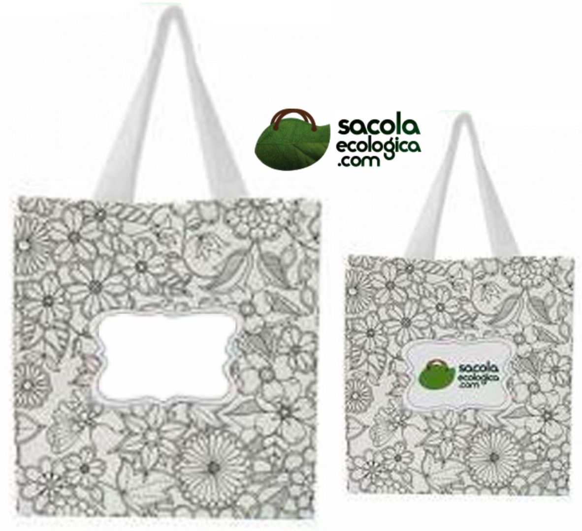 Sacolas Ecológicas Anti stress 40×40