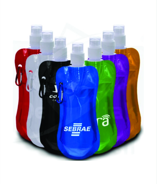 Squeeze de Plástico Dobrável Personalizado