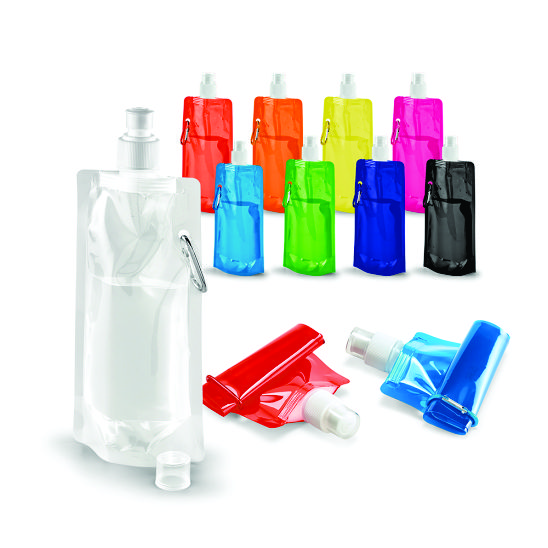 Squeeze de Plástico Dobrável Promocional
