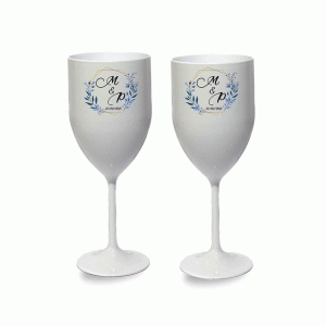Taças personalizadas para casamento